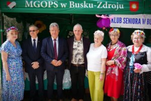 11.06.2025. Busko-Zdrój. Senioralia / Fot. Świętokrzyski Urząd Wojewódzki w Kielcach