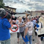 25.06.2025. Klimontów. Interwencja / Fot. Arkadiusz Miller - Radio Kielce