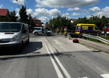 28.06.2025. Busko-Zdrój. Wypadek / Fot. Policja