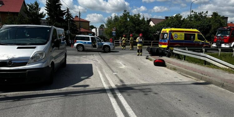 28.06.2025. Busko-Zdrój. Wypadek / Fot. Policja