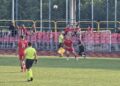 18.06.2025. Busko-Zdrój. Mecz reprezentacji świętokrzyskiej RS Active IV ligi i klasy okręgowej / Fot. Maciej Makuła - Radio Kielce