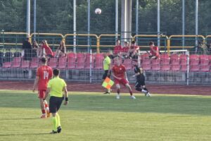 18.06.2025. Busko-Zdrój. Mecz reprezentacji świętokrzyskiej RS Active IV ligi i klasy okręgowej / Fot. Maciej Makuła - Radio Kielce