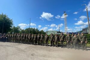 14.06.2025. Sandomierz. Ćwiczenia przeciwpowodziowe / Fot. Grażyna Szlęzak - Radio Kielce