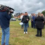 11.06.2025. Trzemoszna w gminie Końskie. Program "Interwencja" Radia Kielce i TVP3 Kielce / Fot. Wojciech Połeć - Radio Kielce
