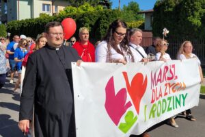 15.06.2025. Koprzywnica. Marszu dla Życia i Rodziny / Fot. Grażyna Szlęzak - Radio Kielce