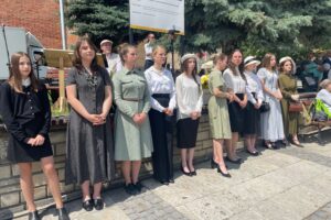 14.06.2025. Sandomierz. Uroczystość patriotyczna ku czci 14. Pułku Ułanów Jazłowieckich / Fot. Grażyna Szlęzak - Radio Kielce