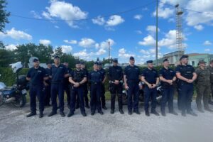 14.06.2025. Sandomierz. Ćwiczenia przeciwpowodziowe / Fot. Grażyna Szlęzak - Radio Kielce
