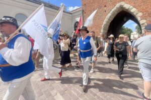 21.06.2025. Sandomierz. Flisacy / Fot. Grażyna Szlęzak - Radio Kielce