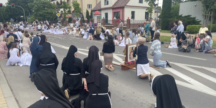 19.06.2025. Sandomierz. Boże Ciało / Fot. Grażyna Szlęzak - Radio Kielce