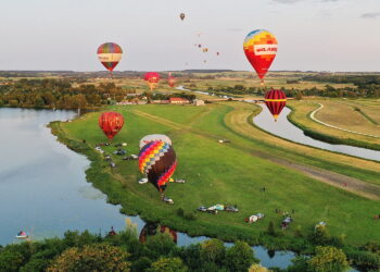 20.06.2025 Pińczów. Balony. I Międzynarodowy Świętokrzyski Festiwal Balonów / Fot. Jarosław Kubalski - Radio Kielce