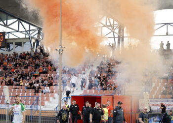 31.05.2025. Ostrowiec Św. 33. kolejka Betclic III ligi: KSZO 1929 - Wisłoka Dębica / Fot. Kamil Król - Radio Kielce