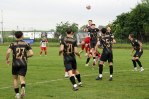 08.06.2025. Kazimierza Wielka. 34. kolejka RS Active IV ligi: Sparta - GKS Nowiny. Awans Sparty do Betclic III ligi / Fot. Kamil Król - Radio Kielce