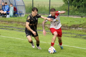 08.06.2025. Kazimierza Wielka. 34. kolejka RS Active IV ligi: Sparta - GKS Nowiny. Awans Sparty do Betclic III ligi / Fot. Kamil Król - Radio Kielce