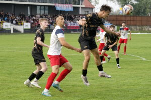 08.06.2025. Kazimierza Wielka. 34. kolejka RS Active IV ligi: Sparta - GKS Nowiny. Awans Sparty do Betclic III ligi / Fot. Kamil Król - Radio Kielce