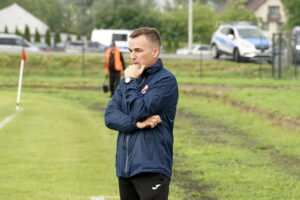 08.06.2025. Kazimierza Wielka. 34. kolejka RS Active IV ligi: Sparta - GKS Nowiny. Awans Sparty do Betclic III ligi / Fot. Kamil Król - Radio Kielce
