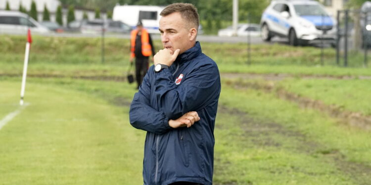 08.06.2025. Kazimierza Wielka. 34. kolejka RS Active IV ligi: Sparta - GKS Nowiny. Awans Sparty do Betclic III ligi / Fot. Kamil Król - Radio Kielce