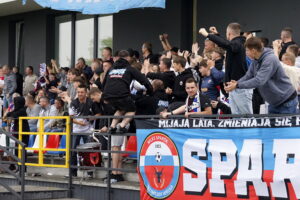 08.06.2025. Kazimierza Wielka. 34. kolejka RS Active IV ligi: Sparta - GKS Nowiny. Awans Sparty do Betclic III ligi / Fot. Kamil Król - Radio Kielce