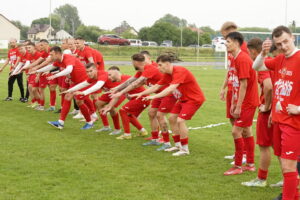 08.06.2025. Kazimierza Wielka. 34. kolejka RS Active IV ligi: Sparta - GKS Nowiny. Awans Sparty do Betclic III ligi / Fot. Kamil Król - Radio Kielce