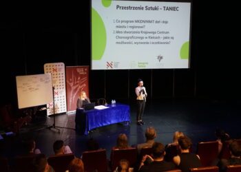 13.06.2025. Kielce. Kielecki Teatr Tańca Mała Scena. Debata przed Kongresem Tańca / Fot. Magdalena Wróblewska