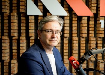 23.06.2025. Radio Kielce. Rozmowa Dnia. Na zdjęciu: Adam Jarubas - eurodeputowany i wiceprezes PSL / Fot. Piotr Kwaśniewski - Radio Kielce