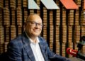 26.06.2025. Radio Kielce. Rozmowa Dnia. Na zdjęciu: Artur Jaroń - dyrektor artystyczny festiwalu im. Krystyny Jamroz w Busku-Zdroju / Fot. Piotr Kwaśniewski - Radio Kielce