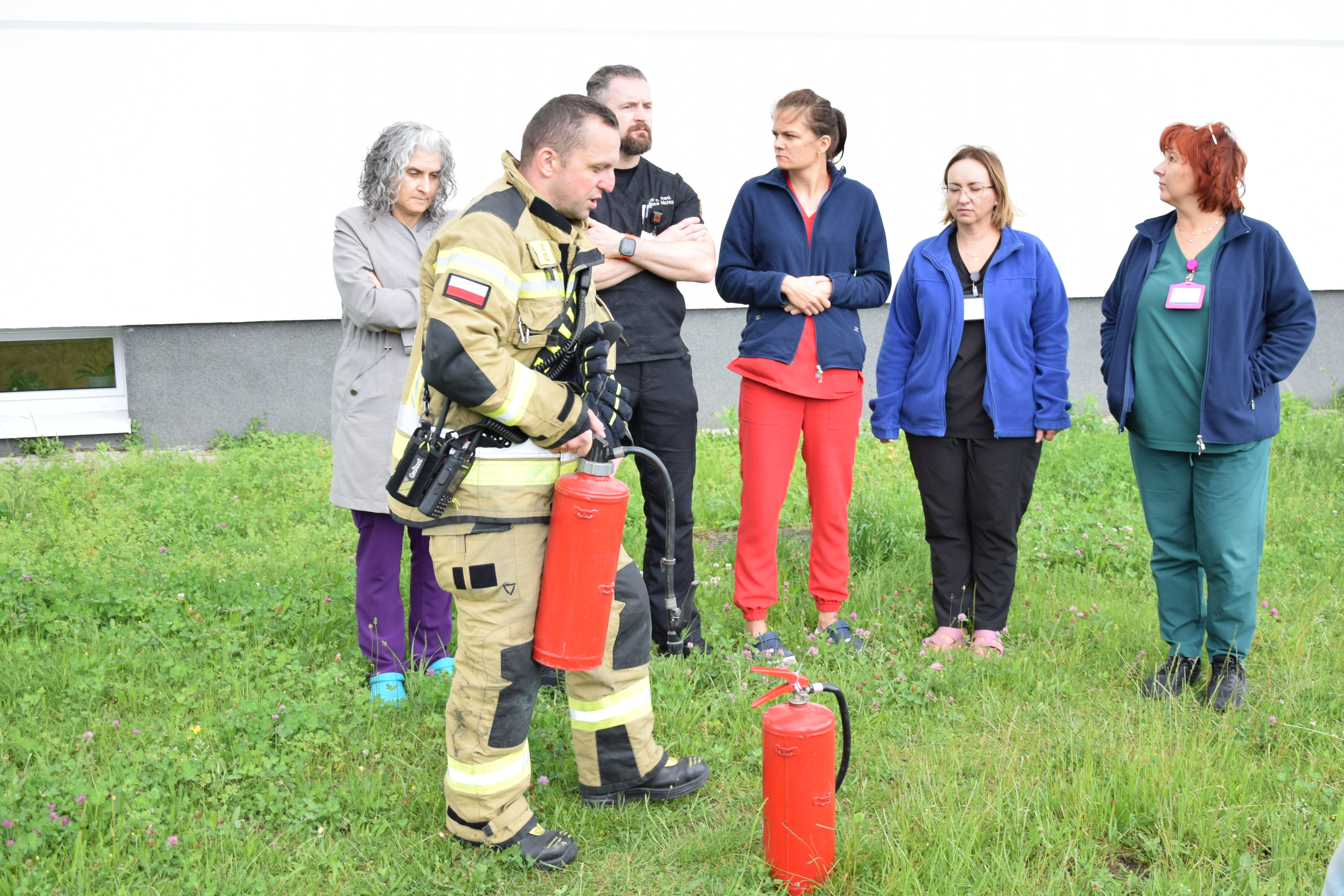 Ewakuacja pacjentów to część corocznych ćwiczeń w szpitalu