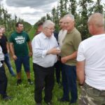 08.06.2025. Sandomierz. Wizyta ministra rolnictwa i rozwoju wsi / Fot. Grażyna Szlęzak - Radio Kielce