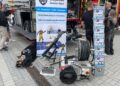Cut Lanca ugasi pożar "elektryka" w ciągu kilkunastu minut