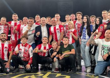 13.06.2025. Skarżysko-Kamienna. 6. kolejka Polskiej Ligi Boksu: RUSHH Kielce - RKB Wisłok 1995 Rzeszów / Fot. Kamil Król - Radio Kielce