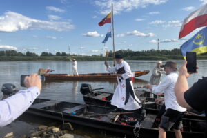 Ochrzczono pięć łodzi - początek nocy świętojańskiej
