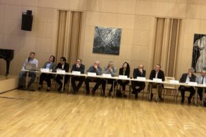 03.06.2025. Kielce. Wojewódzka Rada Dialogu Społecznego w sprawie budowy S74 / Fot. Marcin Marszałek - Radio Kielce