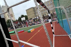 13.06.2025. Kielce. Otwarcie wielofunkcyjnego obiektu sportowego przy Szkole Podstawowej nr 13 / Fot. Marcin Marszałek - Radio Kielce