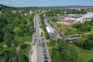 12.06.2025. Kielce. Świętokrzyskie Centrum Onkologii w Kielcach. Parking / Fot. Jarosław Kubalski - Radio Kielce