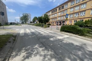 18.06.2025. Kielce. Przejście dla pieszych na ul. Lecha / Fot. Jarosław Kubalski - Radio Kielce