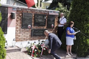 22.06.2025. Chmielnik. Hołd oddziałowi „Wybranieckich” dowodzonemu przez Mariana Sołtysiaka „Barabasza” / Fot. Jarosław Kubalski - Radio Kielce