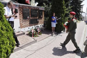 22.06.2025. Chmielnik. Hołd oddziałowi „Wybranieckich” dowodzonemu przez Mariana Sołtysiaka „Barabasza” / Fot. Jarosław Kubalski - Radio Kielce