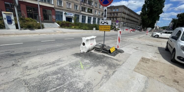 Kolejny etap prac na ulicy Paderewskiego. Będą utrudnienia