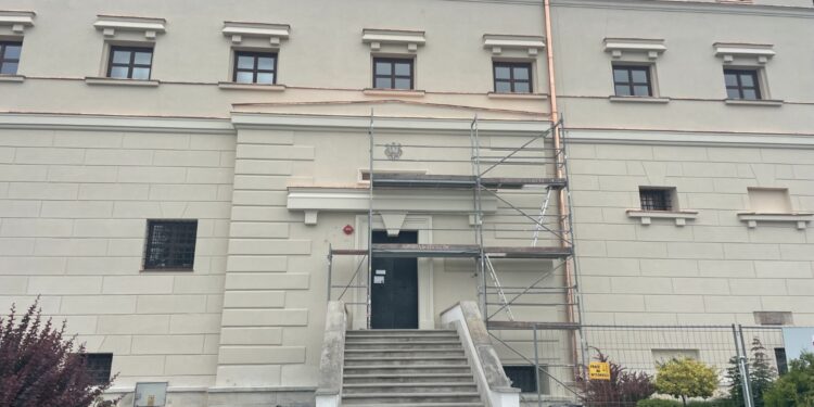 Zamek Królewski w Sandomierzu pięknieje