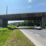 10.06.2025. Kielce. Słowik. Ulica Krakowska. Wiadukt kolejowy / Fot. Wiktor Taszłow - Radio Kielce