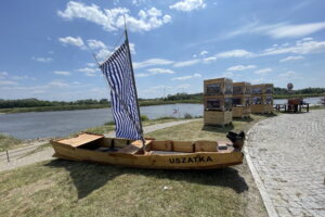 22.06.2025. Sandomierz. III Sandomierskie Wianki Flisackie. / Fot. Grażyna Szlęzak - Radio Kielce
