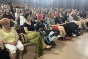 30.06.2025. Sandomierz. Spotkanie z Andrzejem Sewerynem. / Fot. Grażyna Szlęzak - Radio Kielce