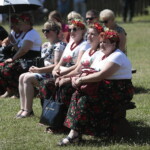 26.06.2022. Tokarnia. Ogólnopolski Festiwal Kultury Ludowej „Jawor u źródeł kultury”. Msza święta / Fot. Wiktor Taszłow - Radio Kielce