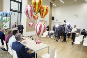 16.06.2025. Umianowice./ Konferencja prasowa w sprawie festiwalu balonów / Fot. Jarosław Kubalski - Radio Kielce