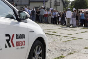INTERWENCJA. Mieszkańcy przeciwni budowie wieżowców przy ulicy Hauke-Bosaka - Radio Kielce