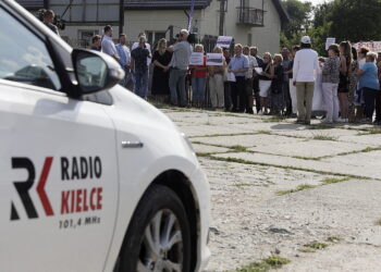 18.06.2025 Kielce. Interwencja TVP3 Kielce i Radia Kielce / Fot. Jarosław Kubalski - Radio Kielce