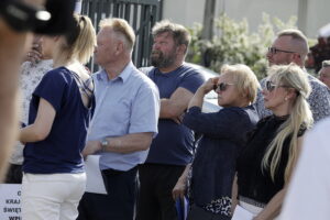 INTERWENCJA. Mieszkańcy przeciwni budowie wieżowców przy ulicy Hauke-Bosaka - Radio Kielce