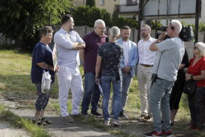 INTERWENCJA. Mieszkańcy przeciwni budowie wieżowców przy ulicy Hauke-Bosaka - Radio Kielce