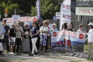 INTERWENCJA. Mieszkańcy przeciwni budowie wieżowców przy ulicy Hauke-Bosaka - Radio Kielce