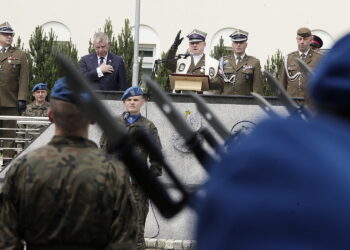 07.06.2025 Kielce. Centrum Przygotowań do Misji Zagranicznych. Przysięga wojskowa / Fot. Jarosław Kubalski - Radio Kielce