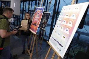 Kielce. Ogłoszenie wyników w konkursie na kosmiczny mural z pierogami - Radio Kielce